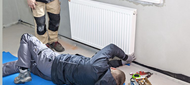 Installation de radiateur électrique